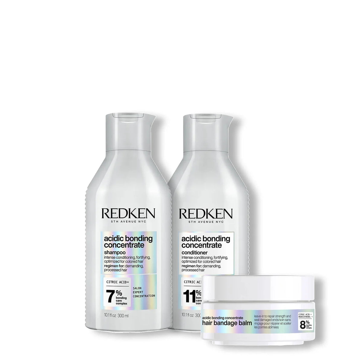 Acidic Bonding Concentrate Split-end Repair Trio